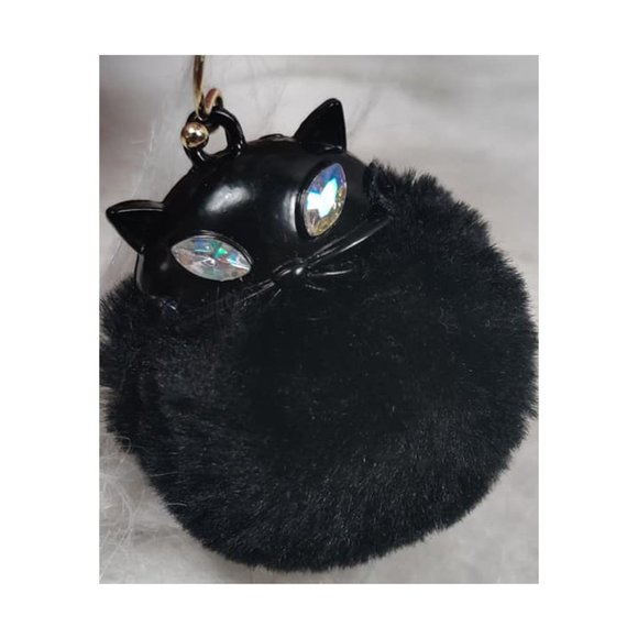 Halloween Black Cat Earrings New - Picture 3 of 3